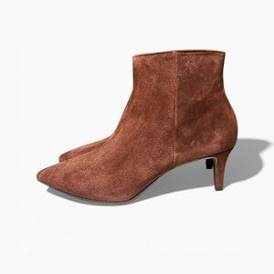 🌻NEW w/Box Cordani Garvie Burgundy Suede Ankle Bootie Size 41 or US Size 9.5-10